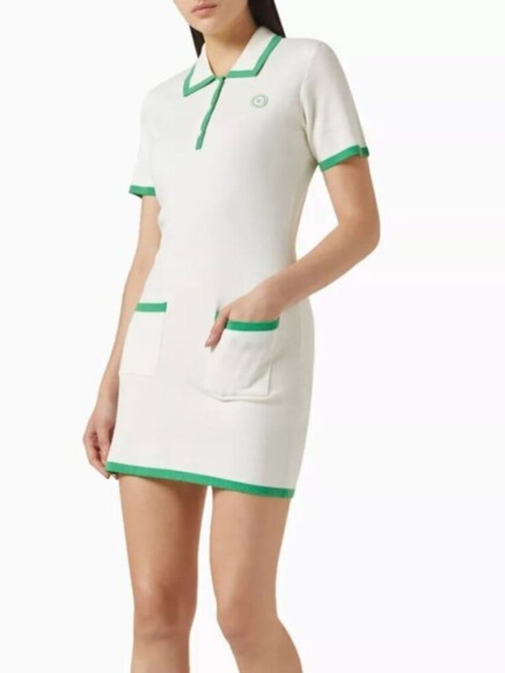 Sporty & Rich Hilary Mini Dress in Wool-blend